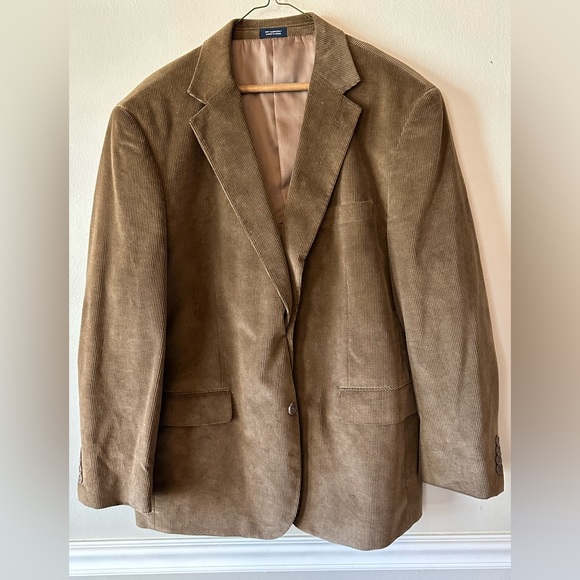 Other - 44S Brown Corduroy  Men’s Blazer Sports Coat Jacket